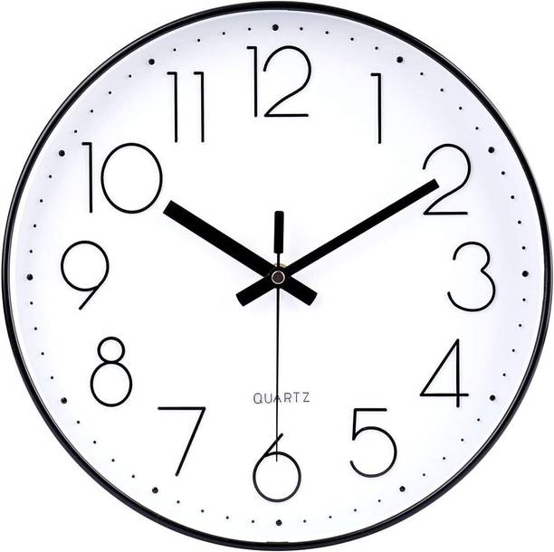 AshandRoh Analog 32 cm X 32 cm Wall Clock
