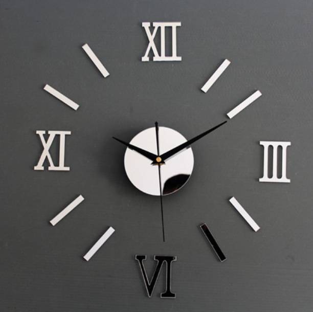 V2H Electric Clock 10 cm X 16 cm Wall Clock