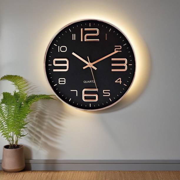 AshandRoh Analog-Digital 32 cm X 32 cm Wall Clock