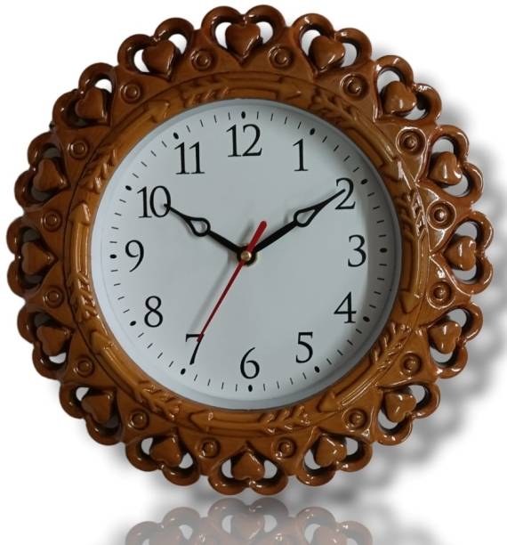 Shreya Enterprise Analog 25 cm X 25 cm Wall Clock