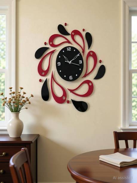 Mysticoal Analog 18 cm X 18 cm Wall Clock