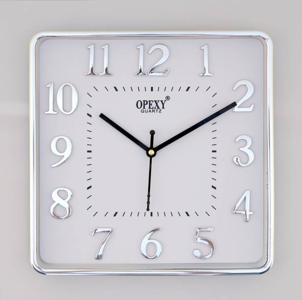 OPEXY Analog 25.4 cm X 25.4 cm Wall Clock