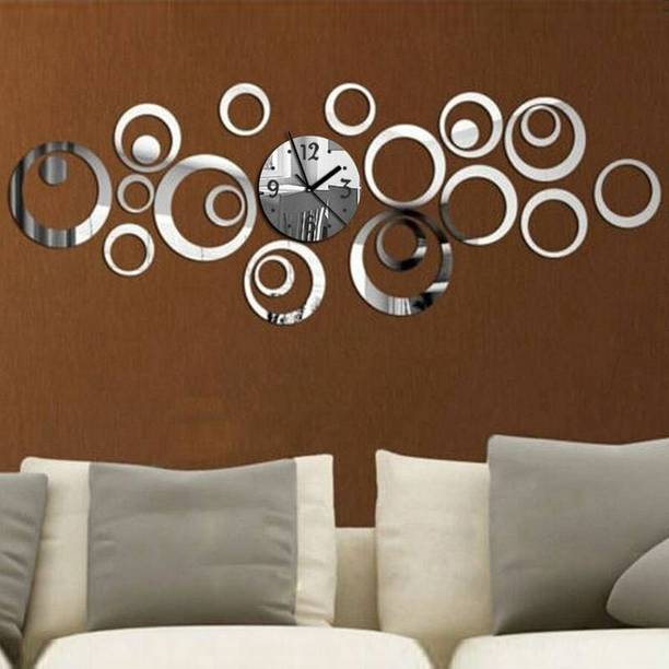 Chocozone एनालॉग 60 cm X 60 cm दीवार घड़ी