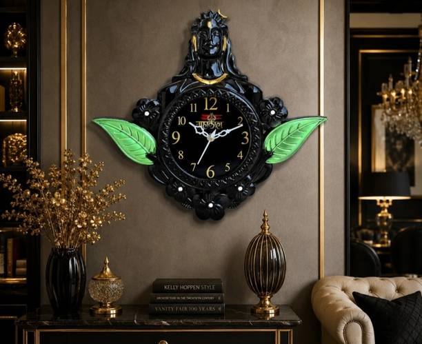 vinodn Analog 34 cm X 31 cm Wall Clock