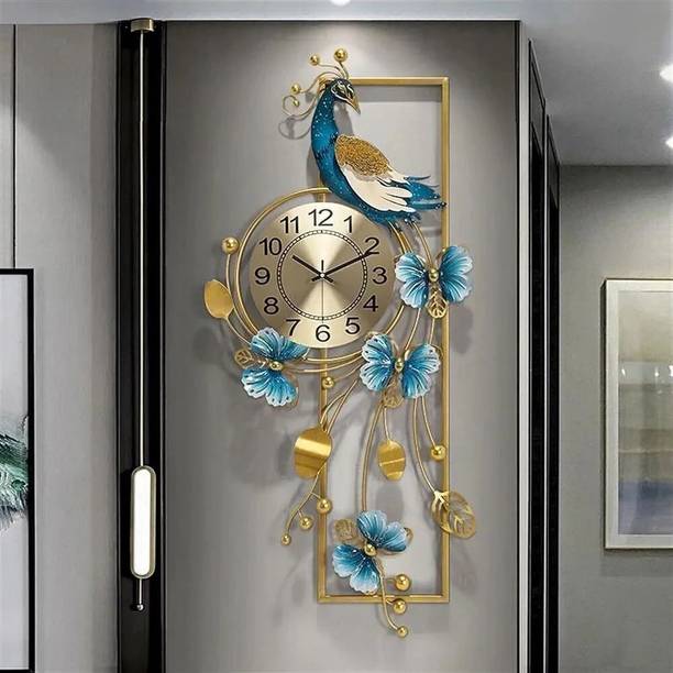Amhomedecor Analog 121 cm X 55 cm Wall Clock
