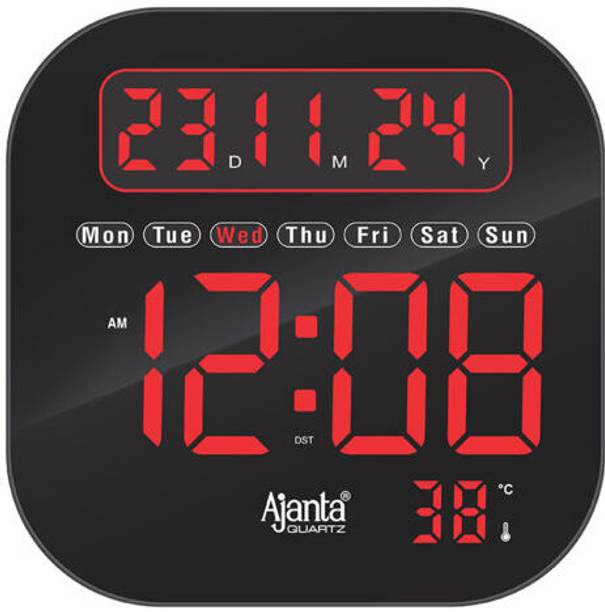 AJANTA Digital 25 cm X 25 cm Wall Clock