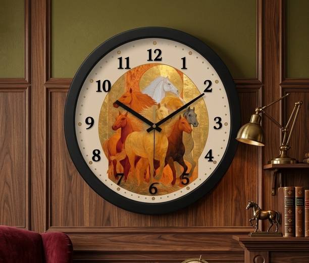 AURETIC Analog 25 cm X 25 cm Wall Clock