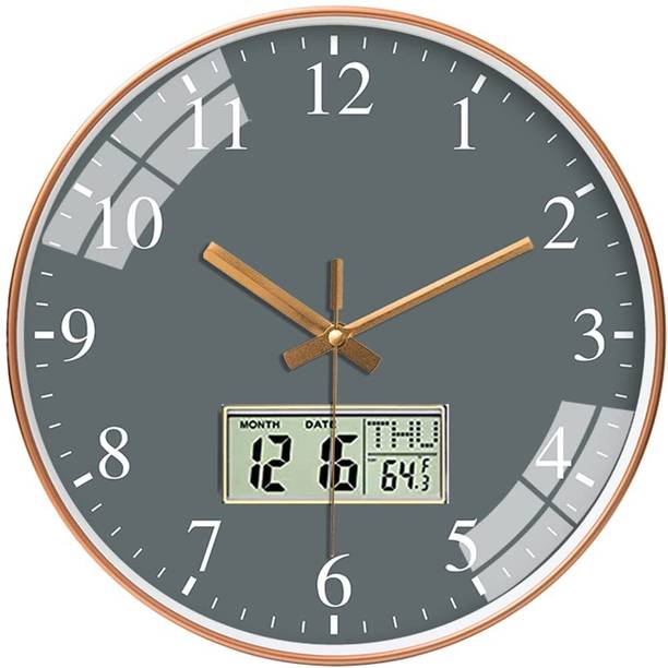 AshandRoh Analog-Digital 32 cm X 32 cm Wall Clock