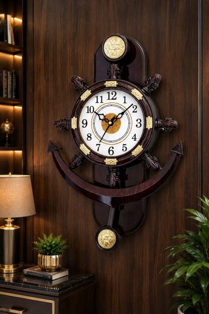 Click n Ship Analog 36 cm X 26 cm Wall Clock