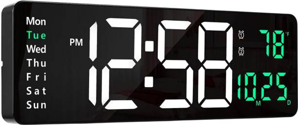 Calldrishe Digital 12 cm X 38 cm Wall Clock