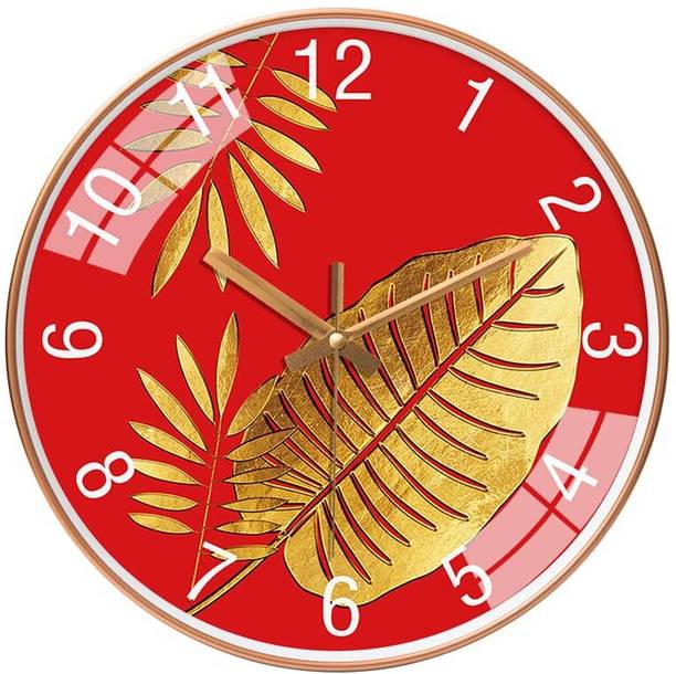 GINOYABROTHERS Analog 30 cm X 30 cm Wall Clock