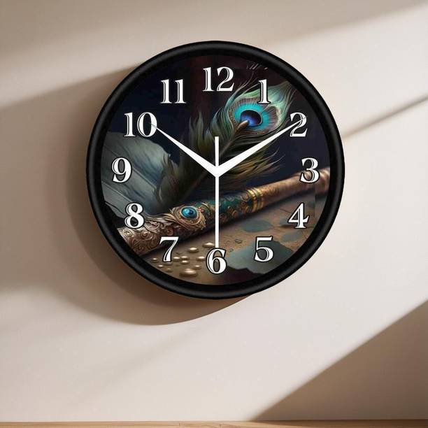 jv enterprises Analog 25.4 cm X 25.4 cm Wall Clock
