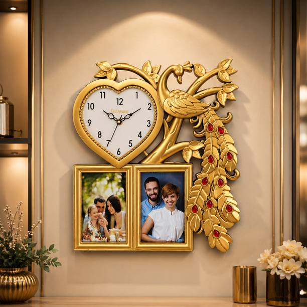 GrabBasket Analog 38 cm X 29 cm Wall Clock