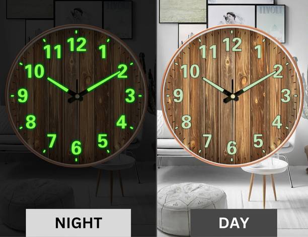 WHISKET Analog 30 cm X 30 cm Wall Clock