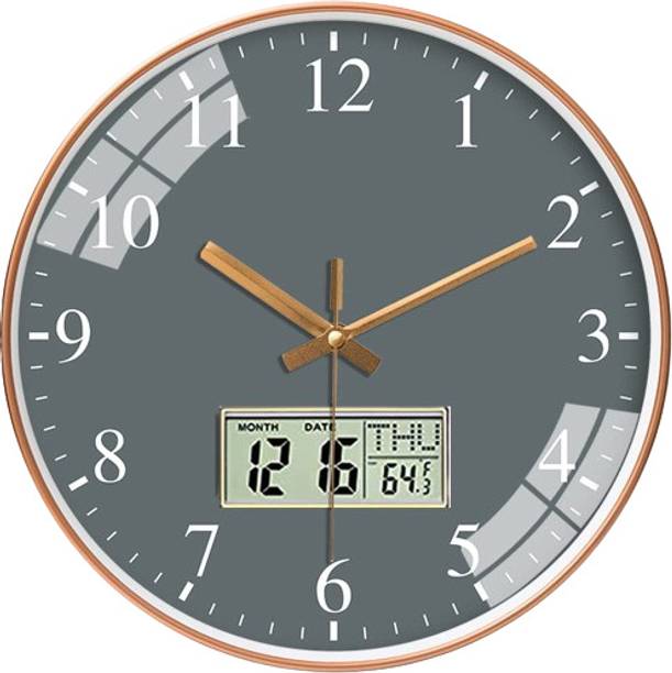 Star Work Analog-Digital 67 cm X 32.5 cm Wall Clock