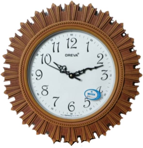 OREVA Analog 32.5 cm X 32.5 cm Wall Clock