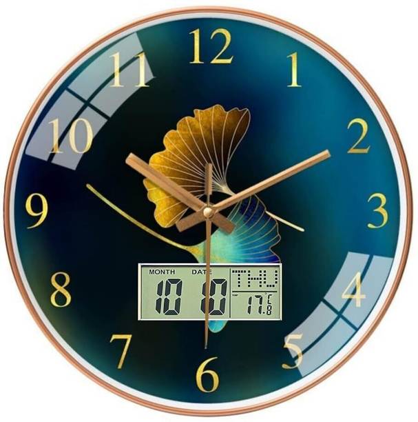ZEBIFY Analog-Digital 29.5 cm X 29.5 cm Wall Clock