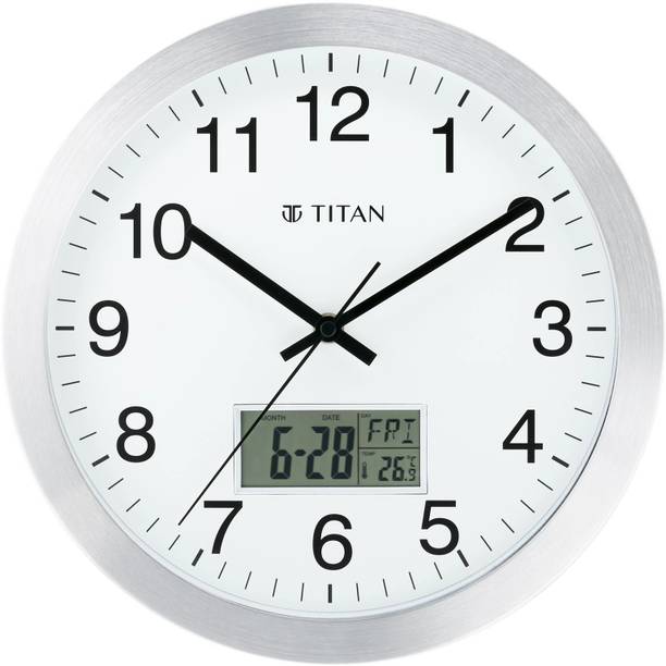 Titan Analog 30 cm X 30 cm Wall Clock