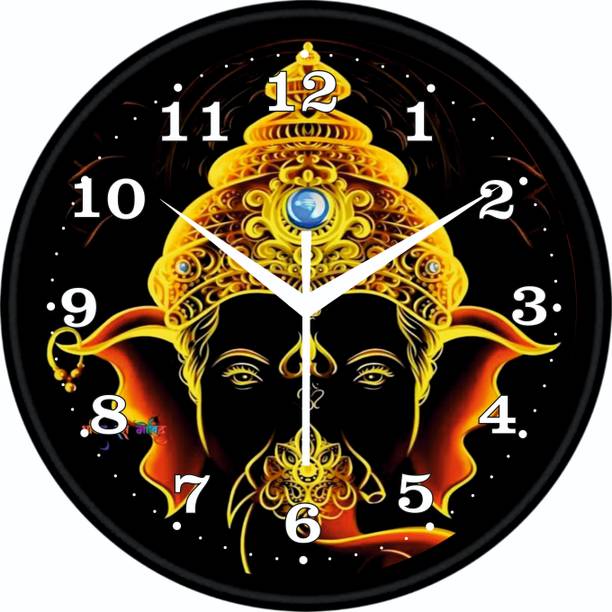 chirag enterprises Analog-Digital 26 cm X 26 cm Wall Clock