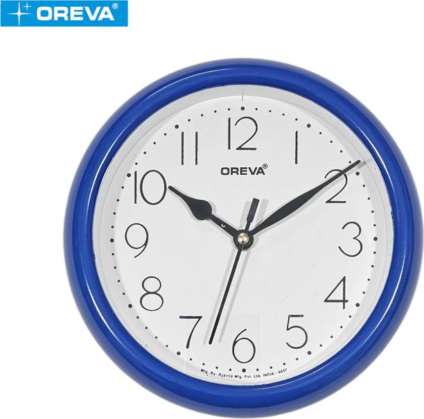 OREVA Analog 20 cm X 20 cm Wall Clock