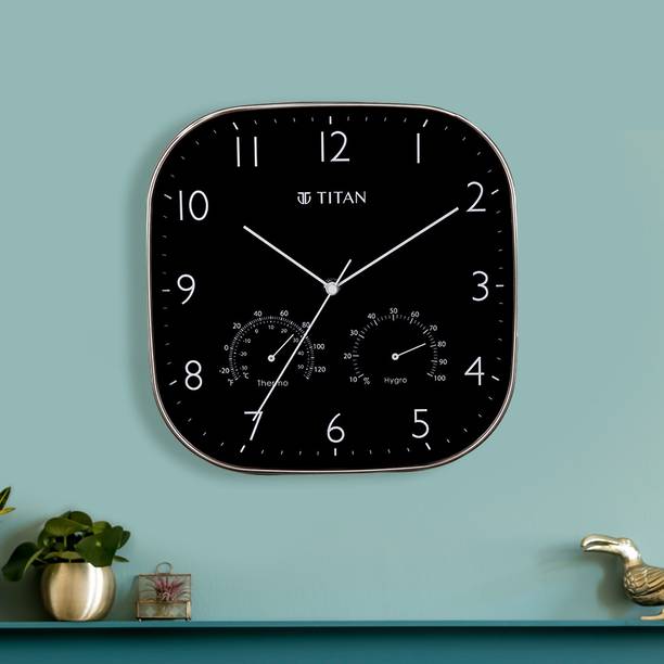 Titan Analog 28 cm X 28 cm Wall Clock