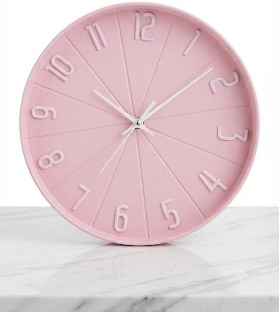 WAQT QUARTZ Analog-Digital 30 cm X 30 cm Wall Clock