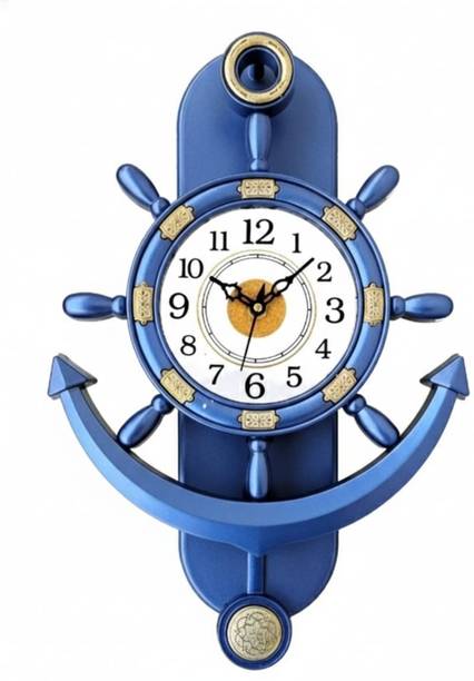 Icon Quartz Analog 37 cm X 25 cm Wall Clock