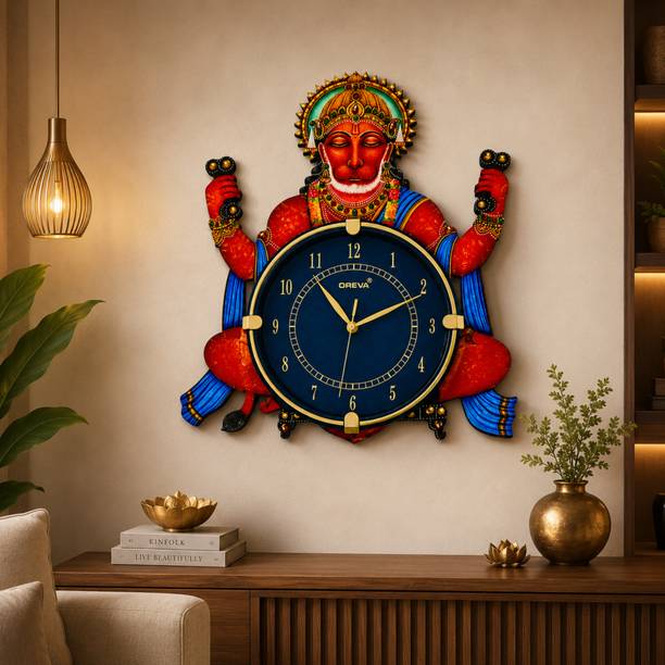 AJANTA Analog 35 cm X 30 cm Wall Clock