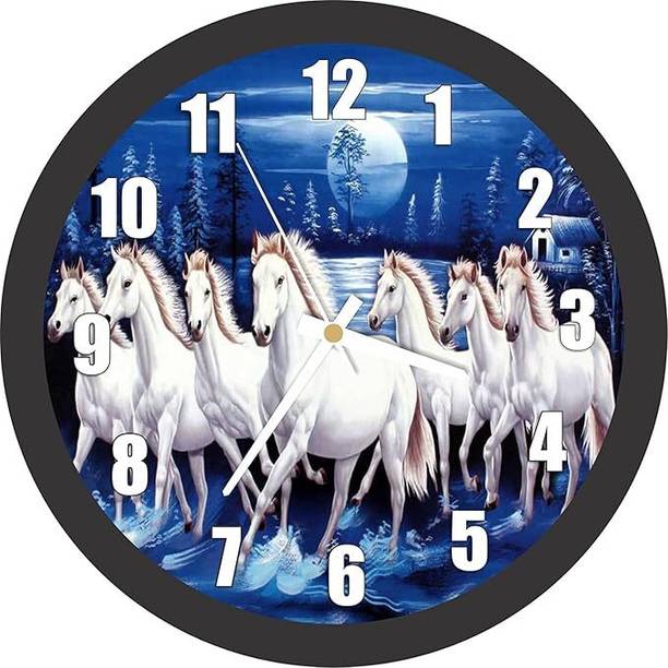 jv enterprises Analog 25.4 cm X 25.4 cm Wall Clock