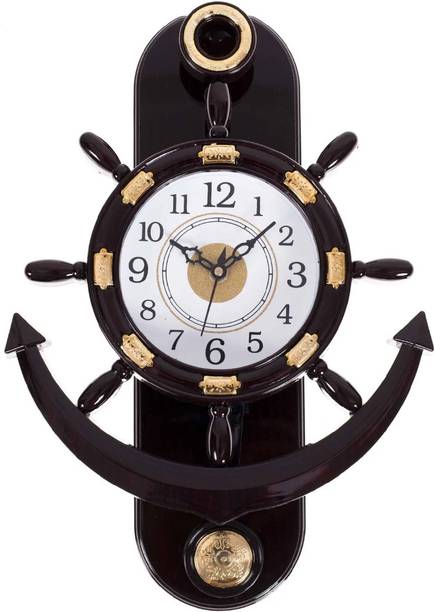 arritam Analog 37 cm X 25 cm Wall Clock
