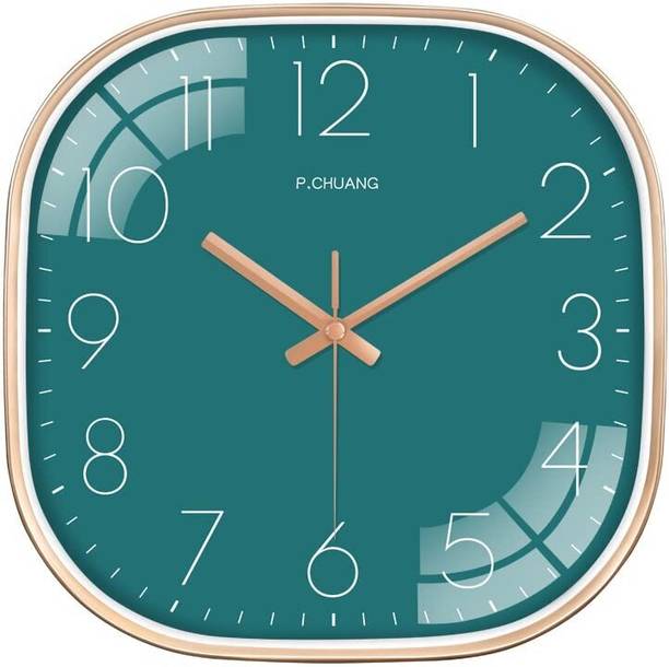 MT BROTHERS Analog 28.5 cm X 28.5 cm Wall Clock