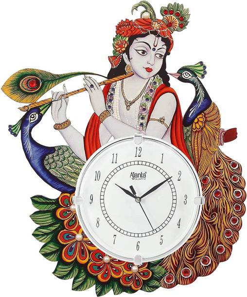 OREVA एनालॉग 38.1 cm X 38.1 cm दीवार घड़ी