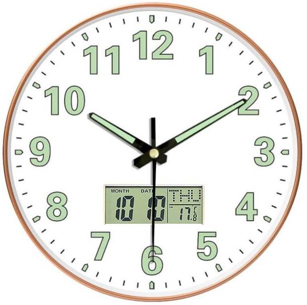 WHISKET Digital 30 cm X 30 cm Wall Clock