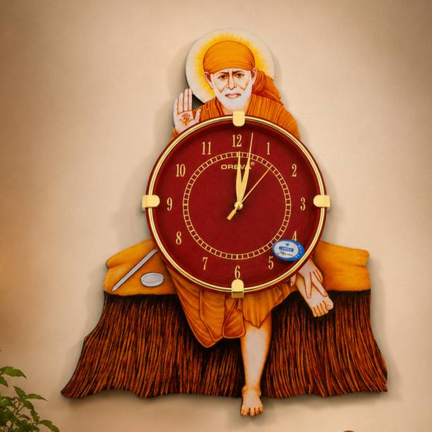 AJANTA Analog 38 cm X 32 cm Wall Clock