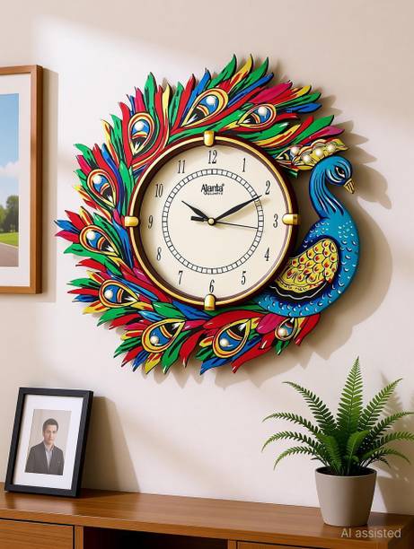 AJANTA Analog 33 cm X 33 cm Wall Clock