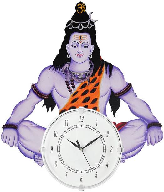 APPISHOPY Analog 37.5 cm X 32.5 cm Wall Clock