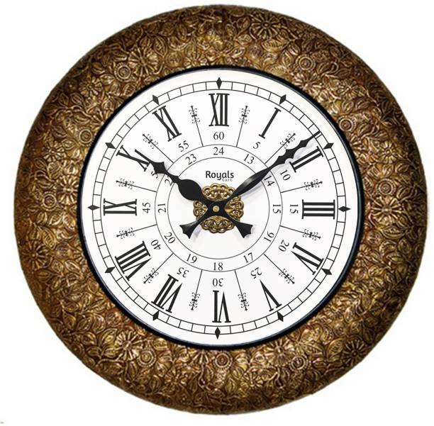 Royals Cart Analog 45 cm X 45 cm Wall Clock