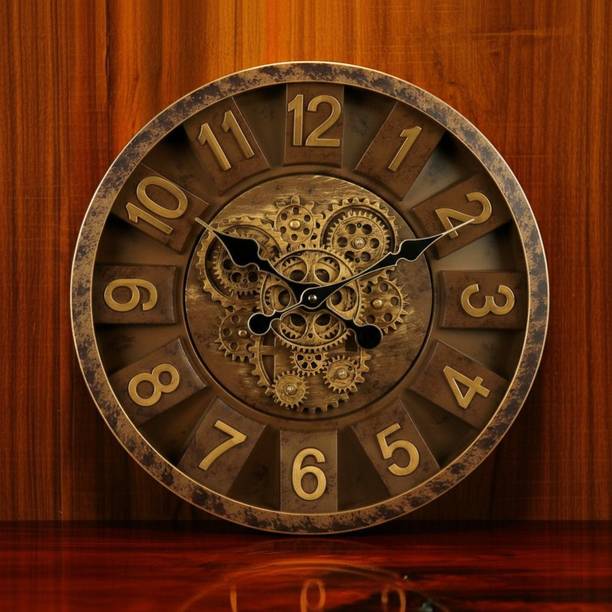 GINOYABROTHERS Analog 40 cm X 40 cm Wall Clock