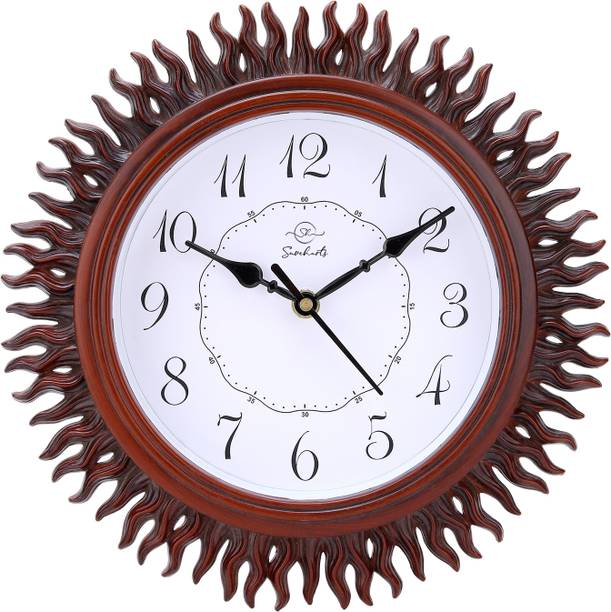 Suveharts Analog 24 cm X 24 cm Wall Clock