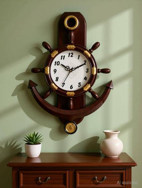 Jaipurcreations00 wall clock Analog 38 cm X 8 cm Wall Clock