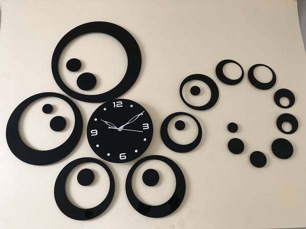 Mysticoal Analog-Digital 10 cm X 16 cm Wall Clock