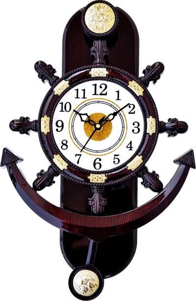 maxwell Quartz Analog 14 cm X 18 cm Wall Clock
