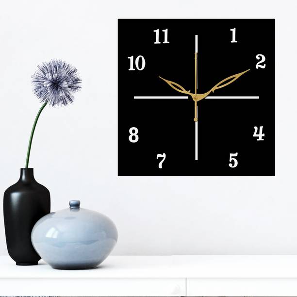 Yamizen Analog 30 cm X 30 cm Wall Clock