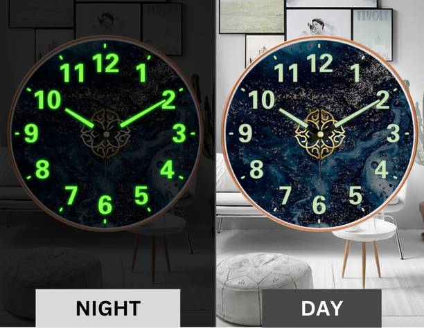 Star Work Analog 28.5 cm X 28.5 cm Wall Clock