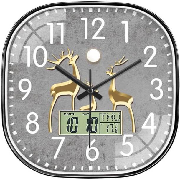 Prefact Analog-Digital 30 cm X 30 cm Wall Clock