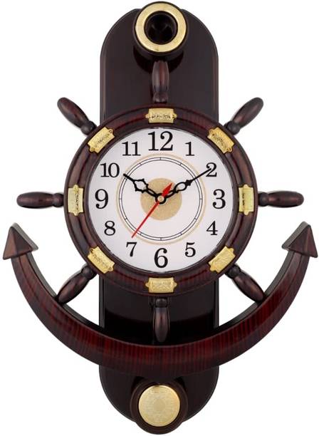 maxwell Quartz Analog 11 cm X 16 cm Wall Clock