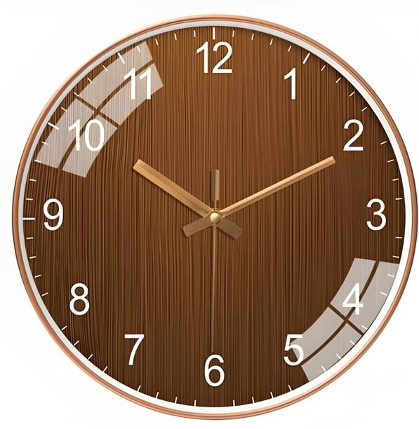GINOYABROTHERS Analog 30 cm X 30 cm Wall Clock