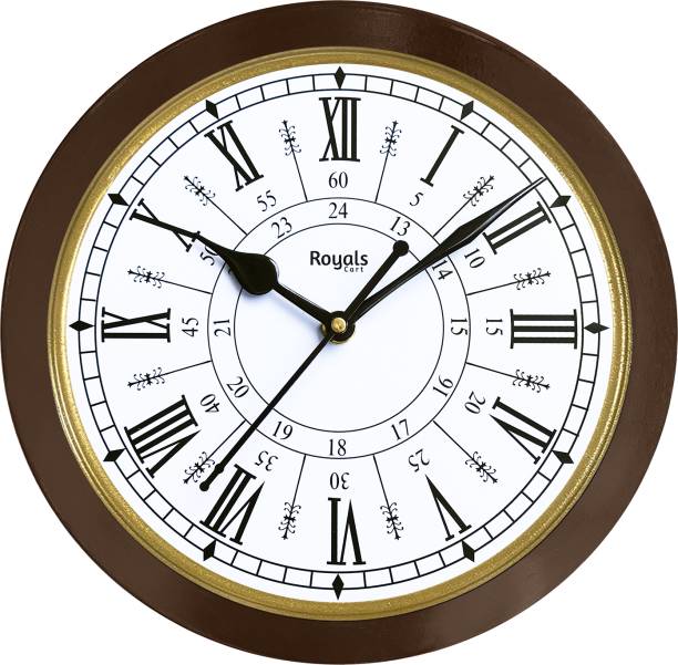 Royals Cart Analog 25 cm X 25 cm Wall Clock