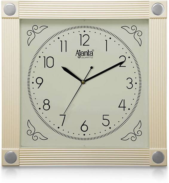 AJANTA Analog 28 cm X 28 cm Wall Clock