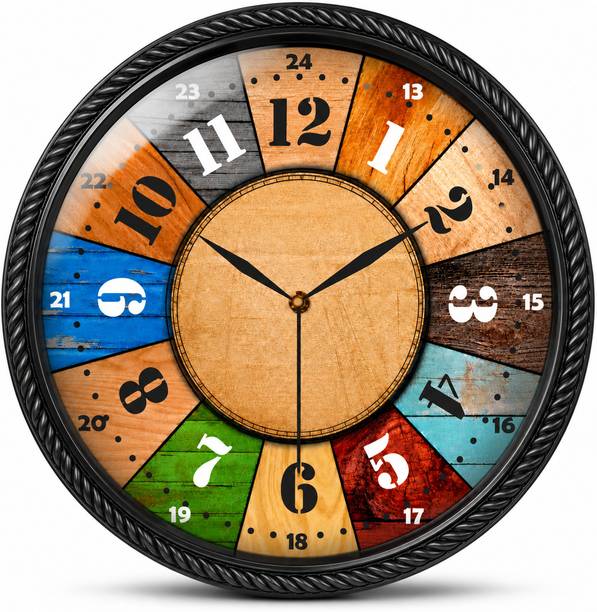 AmeraKart Analog 25.4 cm X 25.4 cm Wall Clock